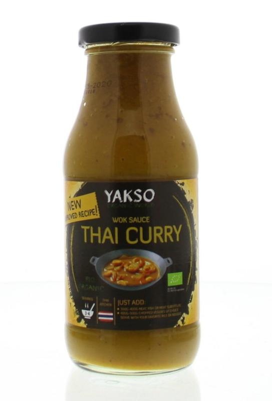 Yakso Yakso Woksauce Curry bio (240 ml)