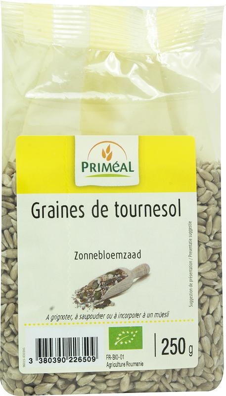 Primeal Primeal Sonnenblumenkerne (Samen) bio (250 gr)