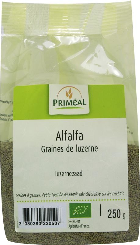 Primeal Primeal Alfalfa-Samen Bio (250 gr)