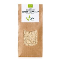 Vitiv Vitiv Sesamsamen weiß geschält bio (250 gr)