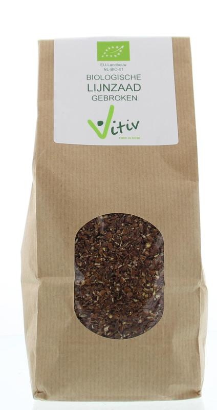 Vitiv Vitiv Bio-Leinsamen gebrochen (500 gr)