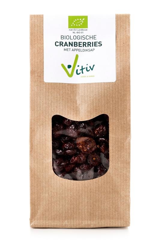 Vitiv Vitiv Cranberries Apfelkonzentrat Bio (250 gr)