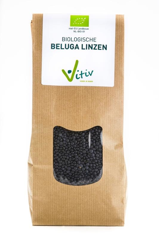 Vitiv Vitiv Belugalinsen bio (500 gr)