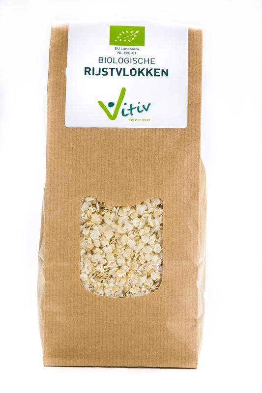 Vitiv Vitiv Reisflocken Bio (500 gr)