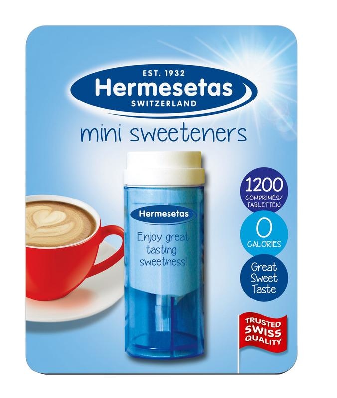 Hermesetas Hermesetas Süßigkeiten (1200 Tabletten)