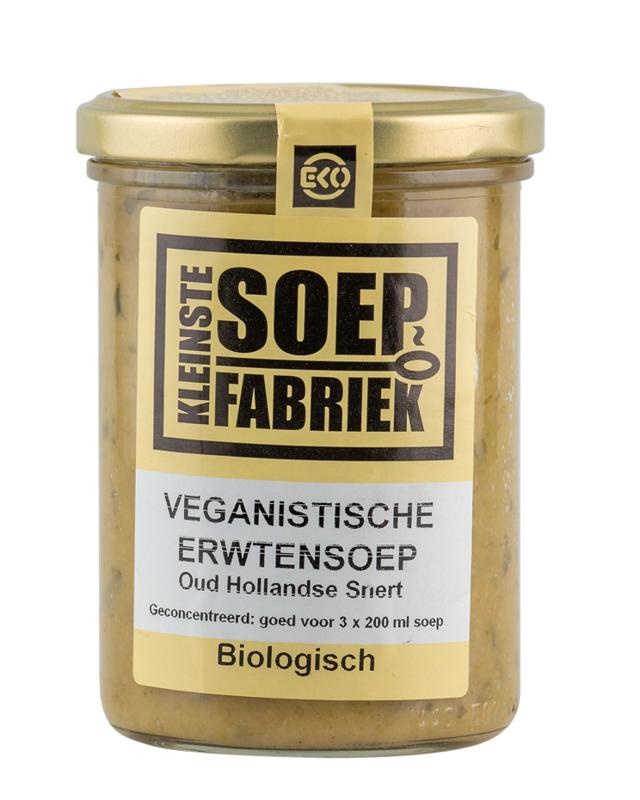 Kleinstesoepfabr Kleinstesoepfabr Erbsensuppe / Snert vegan bio (400 gr)