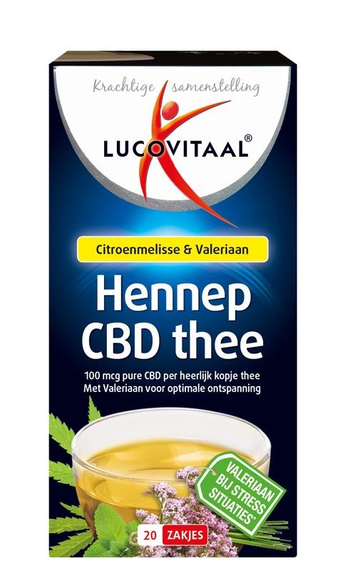 Lucovitaal Lucovitaal Hanf CBD Tee (20 Beutel)