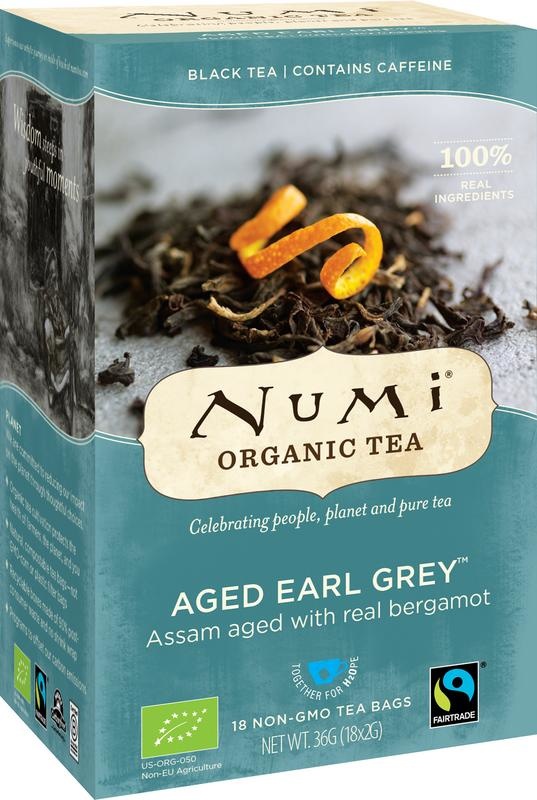 Numi Numi Schwarztee Earl Grey Bergamotte Bio (18 Beutel)