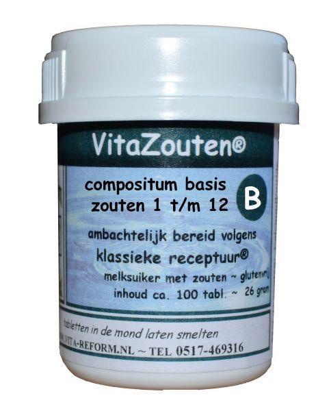 Vitazouten Vitazouten Zusammensetzung Basis 1 bis 12 (100 Tabletten)