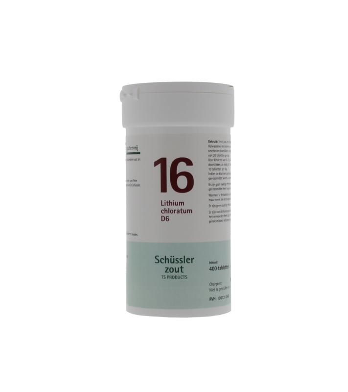 Pfluger Pfluger Lithiumchloratum 16 D6 Schussler (400 Tabletten)