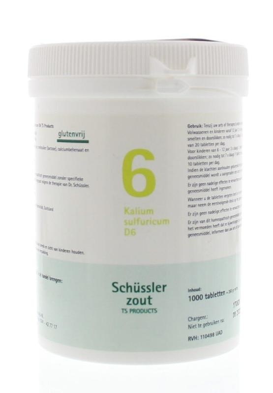 Pfluger Pfluger Kalium sulfuricum 6 D6 Schussler (1000 Tabletten)