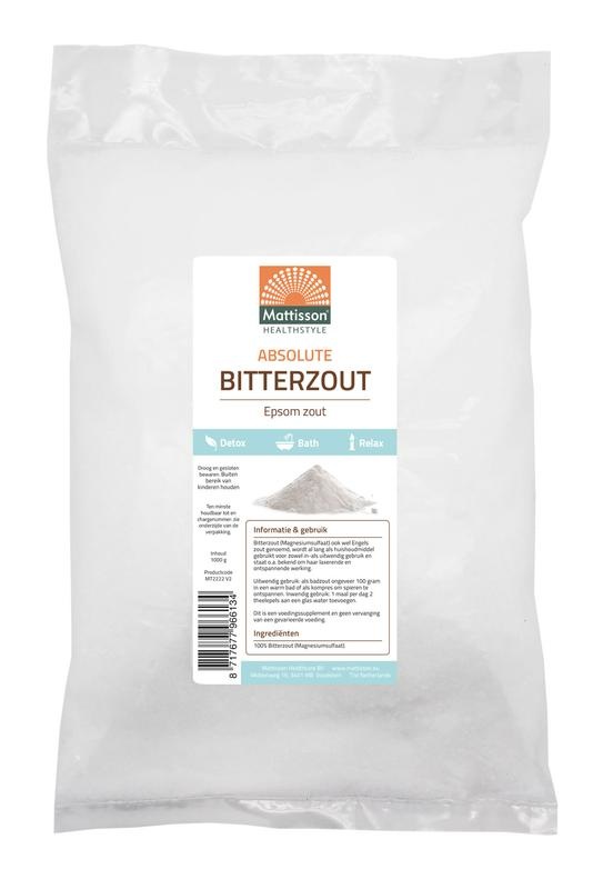 Mattisson Mattisson Bittersalz Bittersalz Magnesiumsulfat (1 kg)