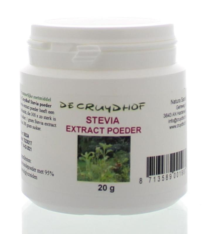 Cruydhof Cruydhof Stevia-Extrakt-Pulver (20 gr)