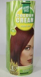 Henna Plus FarbCreme 5.6 warmes Rot (60 Ml)
