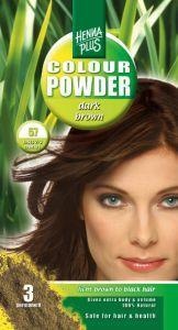 Henna Plus Farbpulver 57 dunkelbraun (100 gr)