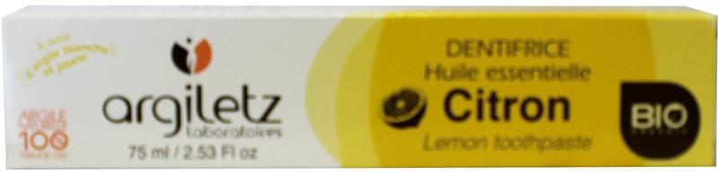 Argiletz Argiletz Zahnpasta Zitrone (75 Ml)
