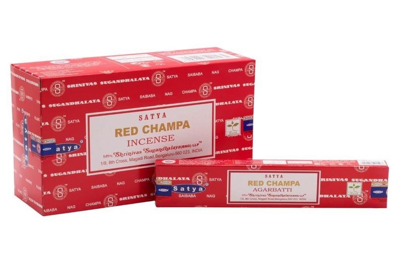 Nag Champa Nag Champa Räucherstäbchen satya red champa (15 gr)