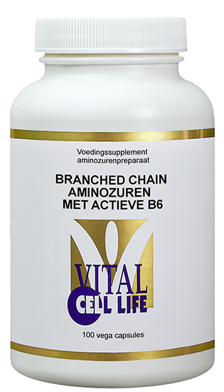 Vital Cell Life Vital Cell Life Verzweigtkettige Aminosäure & B6 (100 Caps)