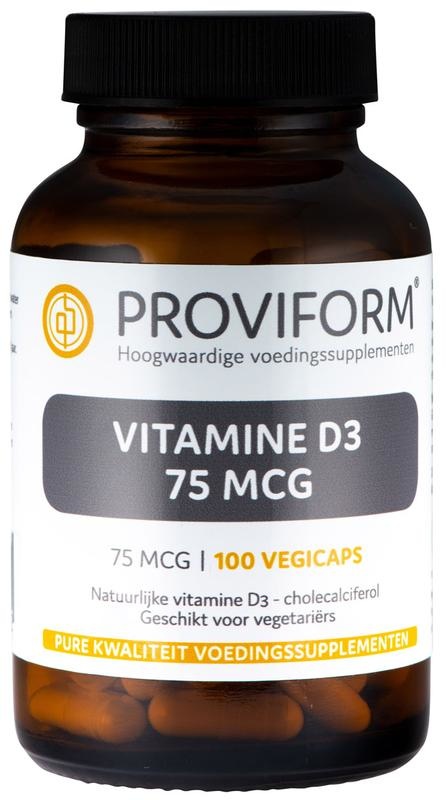 Proviform Proviform Vitamin D3 75 mcg (100 vegetarische Kapseln)