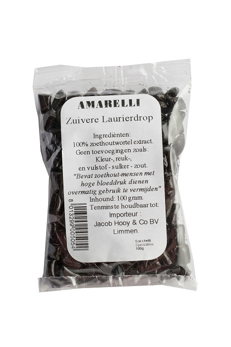 Amarelli Lorbeerlakritz TütenStück (100 gr)