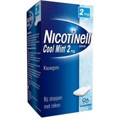 Nicotinell Kaugummi kühle Minze 2 mg (96 Stück)