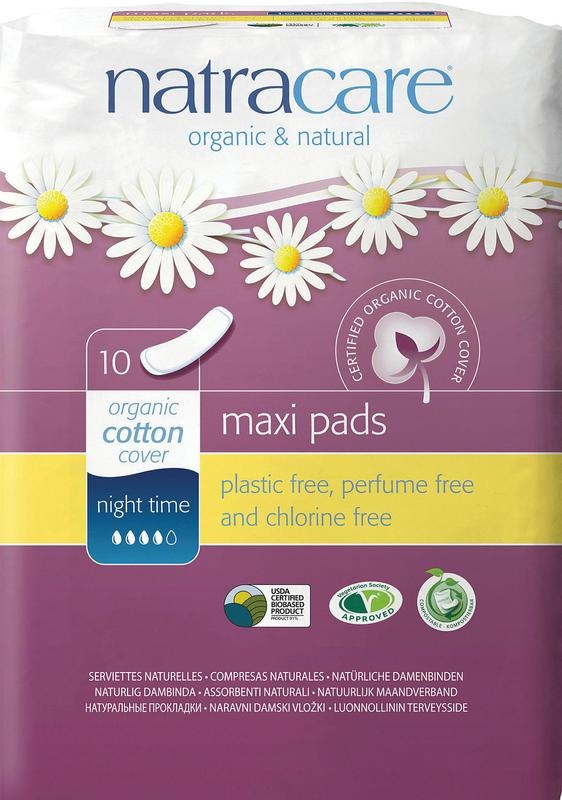Natracare Natracare Nachteinlagen (10 Stück)