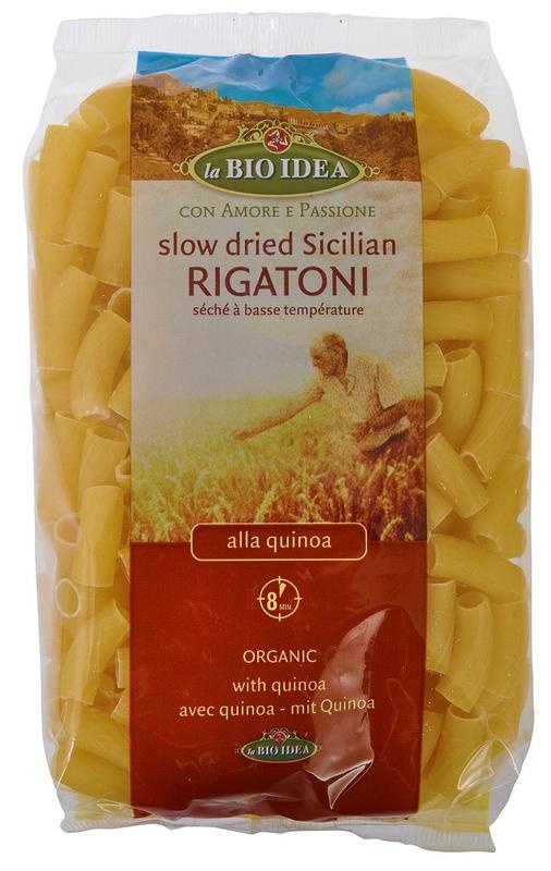 Bioidea Bioidea Quinoa-Rigatoni-Nudeln Bio (500 gr)