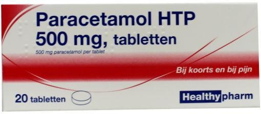 Healthypharm Healthypharm Paracetamol 500 mg (20 Tabletten)