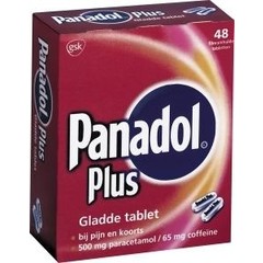Panadol Plus glatt (48 Tabletten)