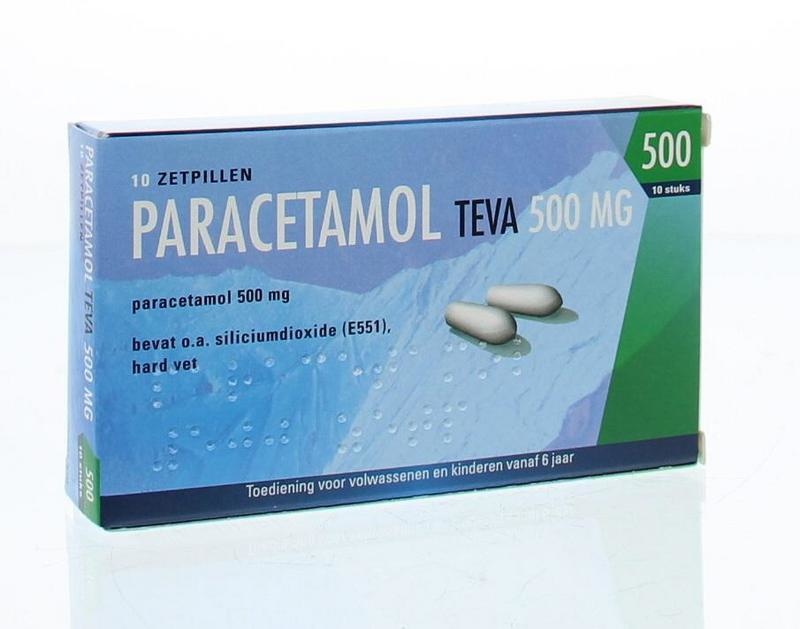 Teva Teva Paracetamol 500 mg (10 Zäpfchen)