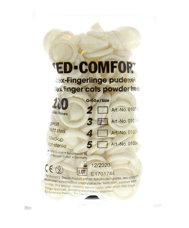 Med Comfort Med Comfort Fingerkondom Latex M 3 (100 Stück)
