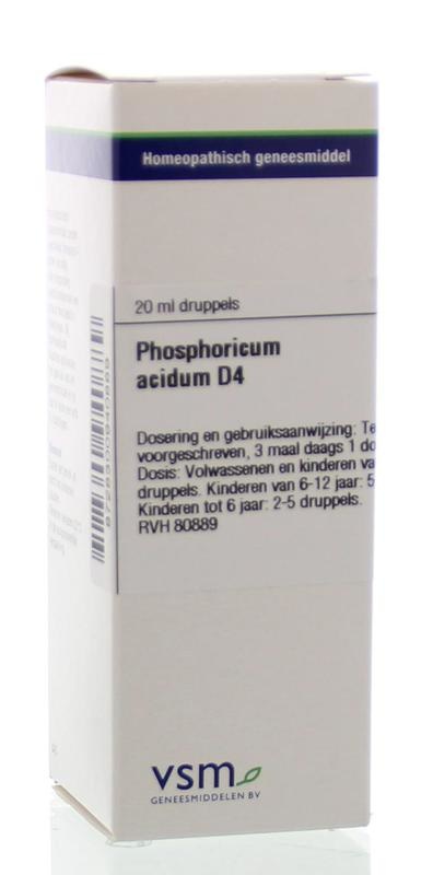 VSM VSM Phosphoricum acidum D4 (20ml)