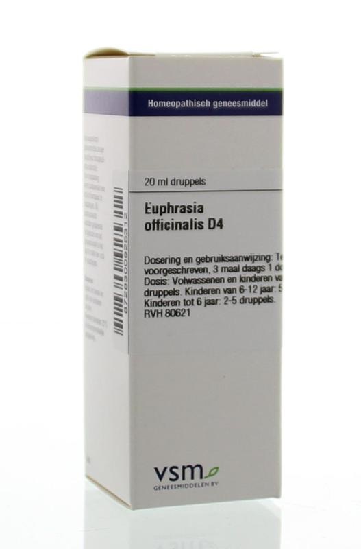 VSM VSM Euphrasia officinalis D4 (20ml)