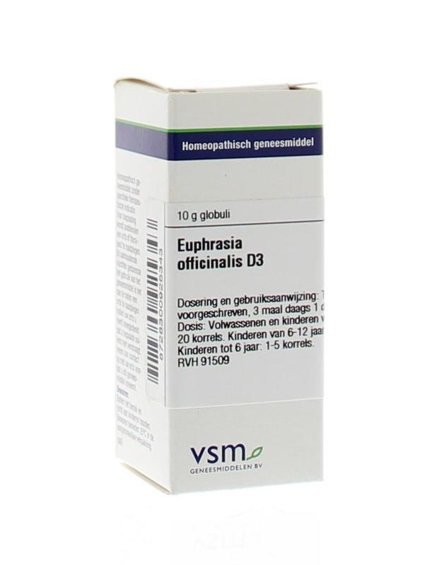 VSM VSM Euphrasia officinalis D3 (10 g)