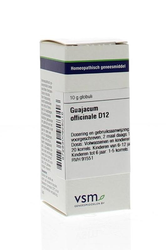 VSM VSM Guajacum officinale D12 (10 gr)