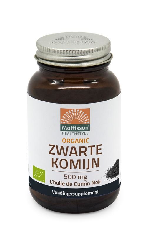 Mattisson Bio Schwarzkümmel 500mg Bio (90 Caps)