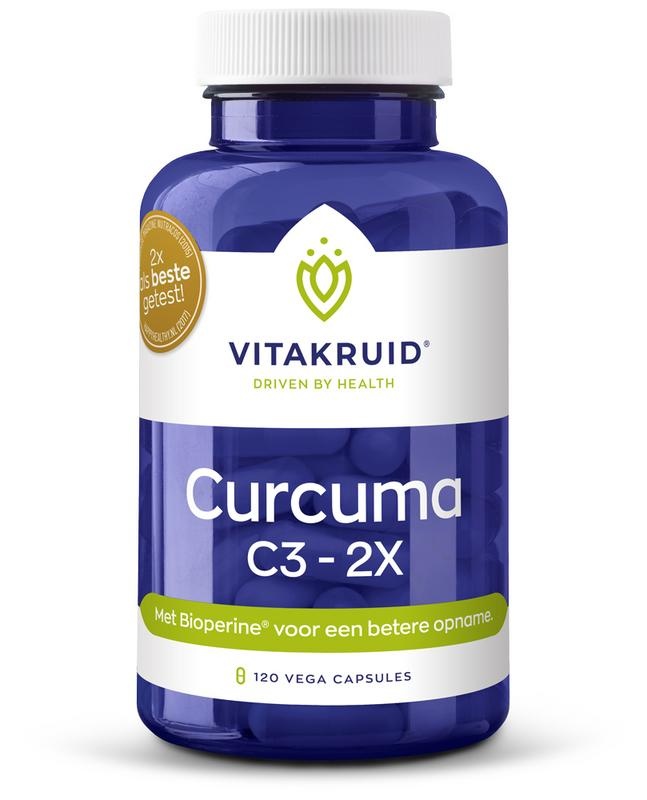 Vitakruid Vitakruid Curcuma C3-2X (120 Vegetarische Kapseln)