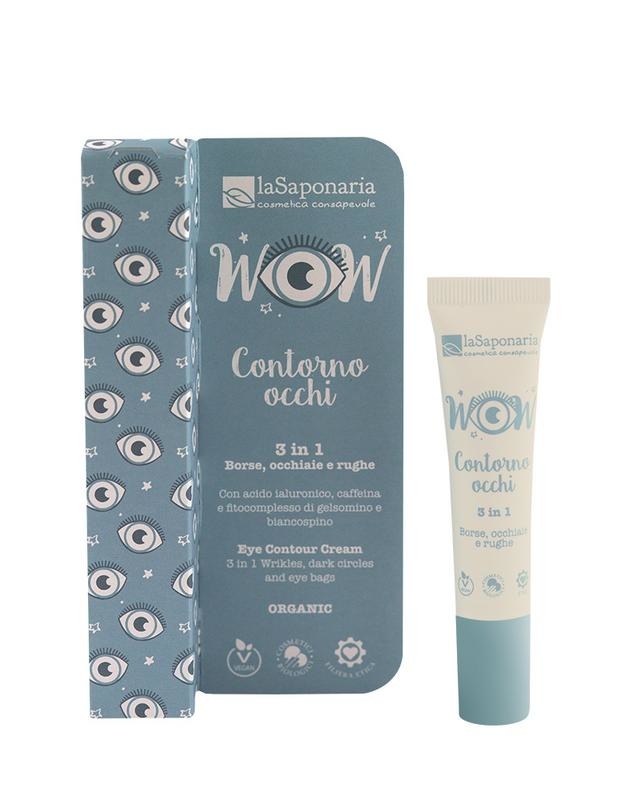 La Saponaria La Saponaria AugenkonturCreme 3 in 1 Bio (15 Ml)