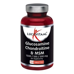 Lucovitaal Glucosamin/Chondroitin/msm (100 Tab)
