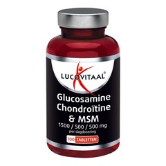 Lucovitaal Glucosamin/Chondroitin/msm (100 Tabletten)