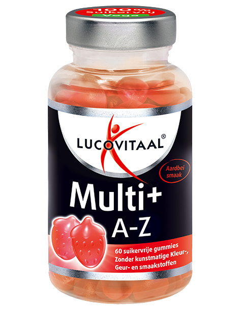 Lucovitaal Multi+ A bis Z (60 Fruchtgummis)
