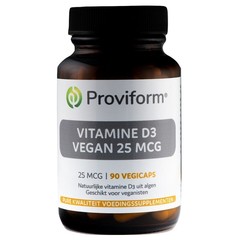 Proviform Vitamin D3 vegan 25 mcg (90 vegetarische Kapseln)