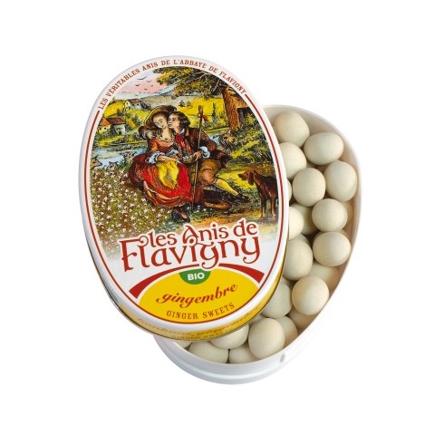 Anis De Flavigny Anis de Flavigny Anispastillen Ingwer Bio (50 gr)