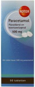 Roter Roter Paracetamol 500 mg (50 Tabletten)