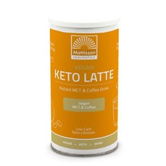 Mattisson Veganer Keto Latte Instant MCT & Kaffeegetränk (200 gr)