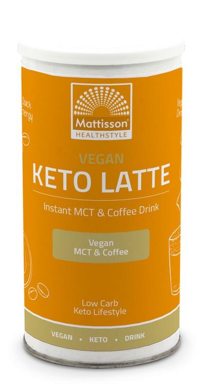 Mattisson Veganer Keto Latte Instant MCT & Kaffeegetränk (200 gr)