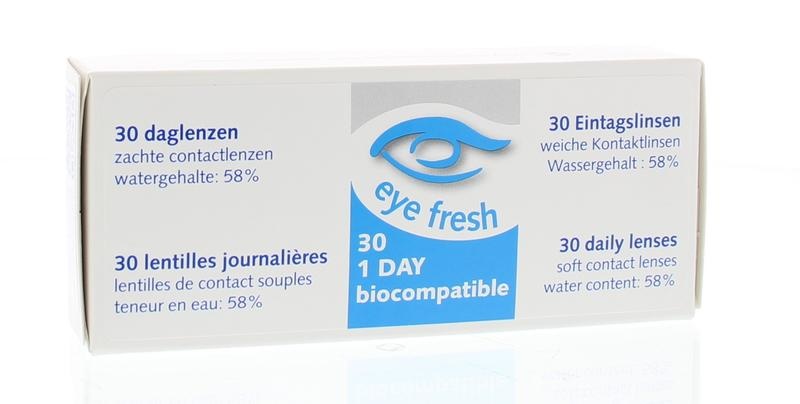 Eyefresh Tageskontaktlinsen -8,00 (30 Stück)