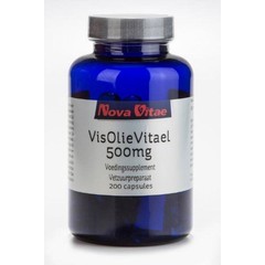 Nova Vitae Fischöl Vital 500mg (Lachsöl) (200 Kapseln)