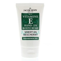 Jacob Hooy Vitamin E Hand- und KörperCreme Tube (150 Ml)