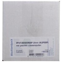 Blockland Blockland Spritze/Dosierkappe 28 mm Ventilkappe weiß 60-1000 (100 Stück)